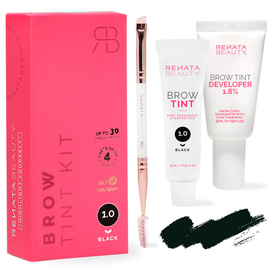 3-in-1 Brow Tint Kit (1.0 Black)