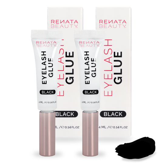 2-Pack Premium Black Eyelash Glue