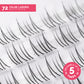 Natural Bottom Cluster Lashes