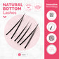 Natural Bottom Cluster Lashes