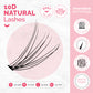 10D NATURAL Look Flare Lashes 80τμχ Πολυσυσκευασία